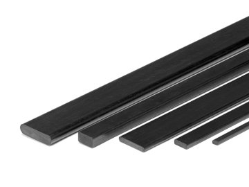 Uhlíková pásnice 2x6mm 1m