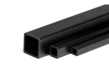 Uhlíkový hranol dutý 3x3/2x2mm 1m