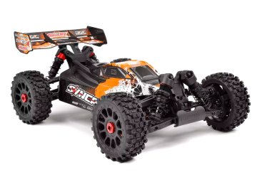 SYNCRO-4 - BUGGY 4WD 3-4S - RTR - oranžová