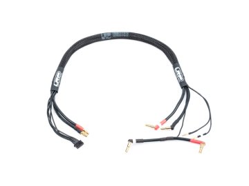 Nabíjecí kabel 60cm 2x2S LiPo HARDCASE z G4 na P4/5 včetně balančního konekt. XH