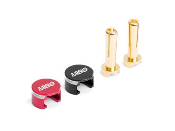 MIBO Low Profile Bullet konektory - 4mm (2ks)