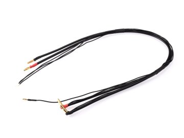 2S černý nabíjecí kabel G4/G5 - dlouhý 600mm - (4mm, 3-pin EH)