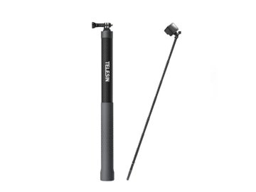 Prodlužující selfie tyč na kameru Insta360 X3 / X2 / One RS (3m) (Telesin)