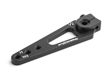 Servo páka 44,5mm 24zubů (černá), pro serva H