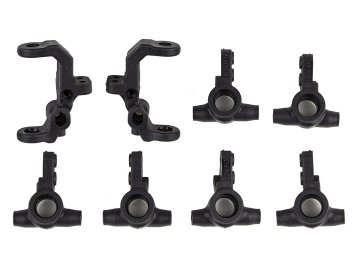 B7 plastové C-držáky přední bloků řízení, 2+2+2+2 ks.