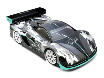 Lexanová karoserie čirá BLITZ 1/8 GT5 ZONDA včetně křídla, tlouštka 1,0mm