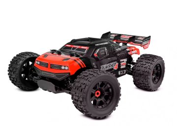 PUNISHER-4 - Monster Truck 4WD 3-4S - RTR - červená