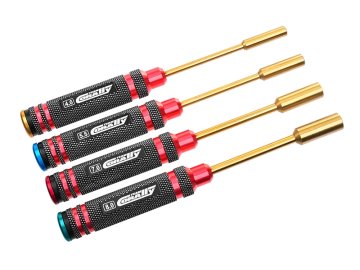 Nástrčkové klíče - metrické - ALU verze SADA: 4.0 5.5, 7.0 a 8.0 x 100mm, 4 ks.