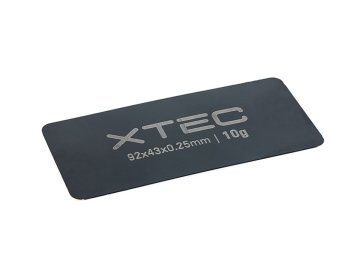 CCL Battery závaží - 92x43x0,25mm - 10g