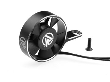 Hliníkový větráček HV 35mm s černým kabelem