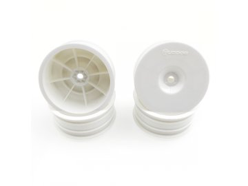 Přední disky RUDDOG 2.2 bílé pro 2WD (HEX 12 mm) - 4 ks