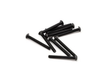 SWORKz ocelový Imbusový šroub s čočkovitou hlavou, M3x25mm, 10 ks.