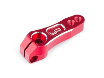 25T Hliníková 7075 páka serva speciální pro Crawler auta, pro SRT, Futaba, Savox - červená