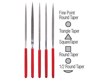 37-352 Sada diamantových jehlových pilníků ZONA