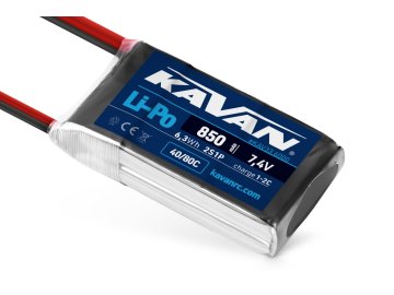 KAVAN Li-Po batéria 850mAh/7,4V 40/80C 6,3Wh