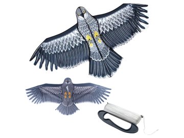 Šarkan v tvare orla s držadlom a šnúrou 150 × 70 cm