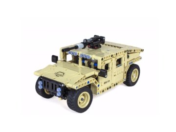 STAVEBNICA RC VOJENSKÝ OFFROAD TEKNOTOYS ACTIVE BRICKS