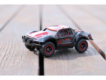 RC Auto BANDIX GREENEX 1.0 MONSTERTRUCK 4WD ČERVENÝ