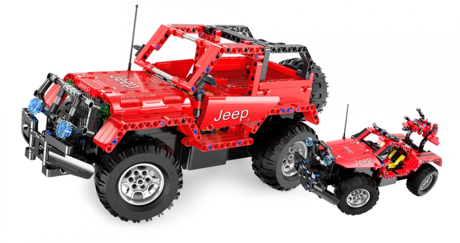 Double Eagle : Jeep Wrangler - Lego auto