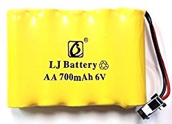 HB: 700mAh 6V Ni-Cd