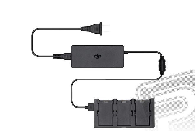 DJI Spark - Nabíjací adaptér pre 3 akumulátory