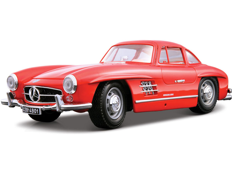 Bburago Mercedes-Benz 300 SL 1954 1:18 červená BB18-12047R