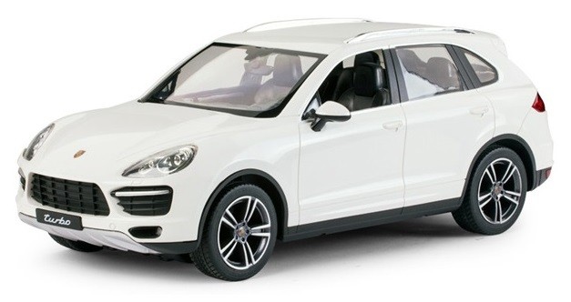 Rastar Porsche Cayenne Turbo 1:14 RTR (batéria, nabíjačka) - Biela Farba: Biela