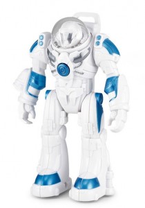 Rastar : Robot Spaceman RASTAR 1:32 (svetlá a zvuky, pohybujúce sa paže) - čierny Farba: Biela