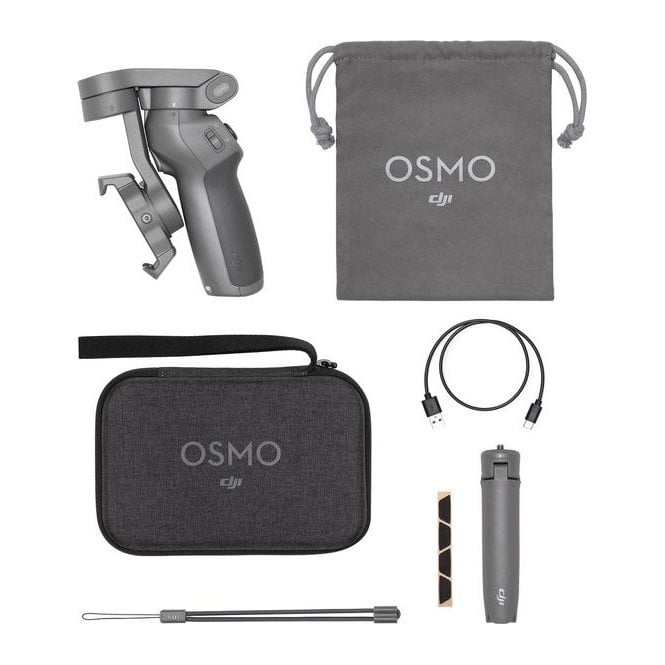 DJI OSMO Mobile 3 Combo - Ruční stabilizátor pro mobilní telefony, čer DJI0662C