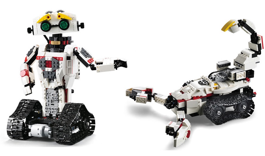 Double Eagle: Robot / škorpión (2v1) - zostaviteľný z blokov - na diaľkové ovládanie
