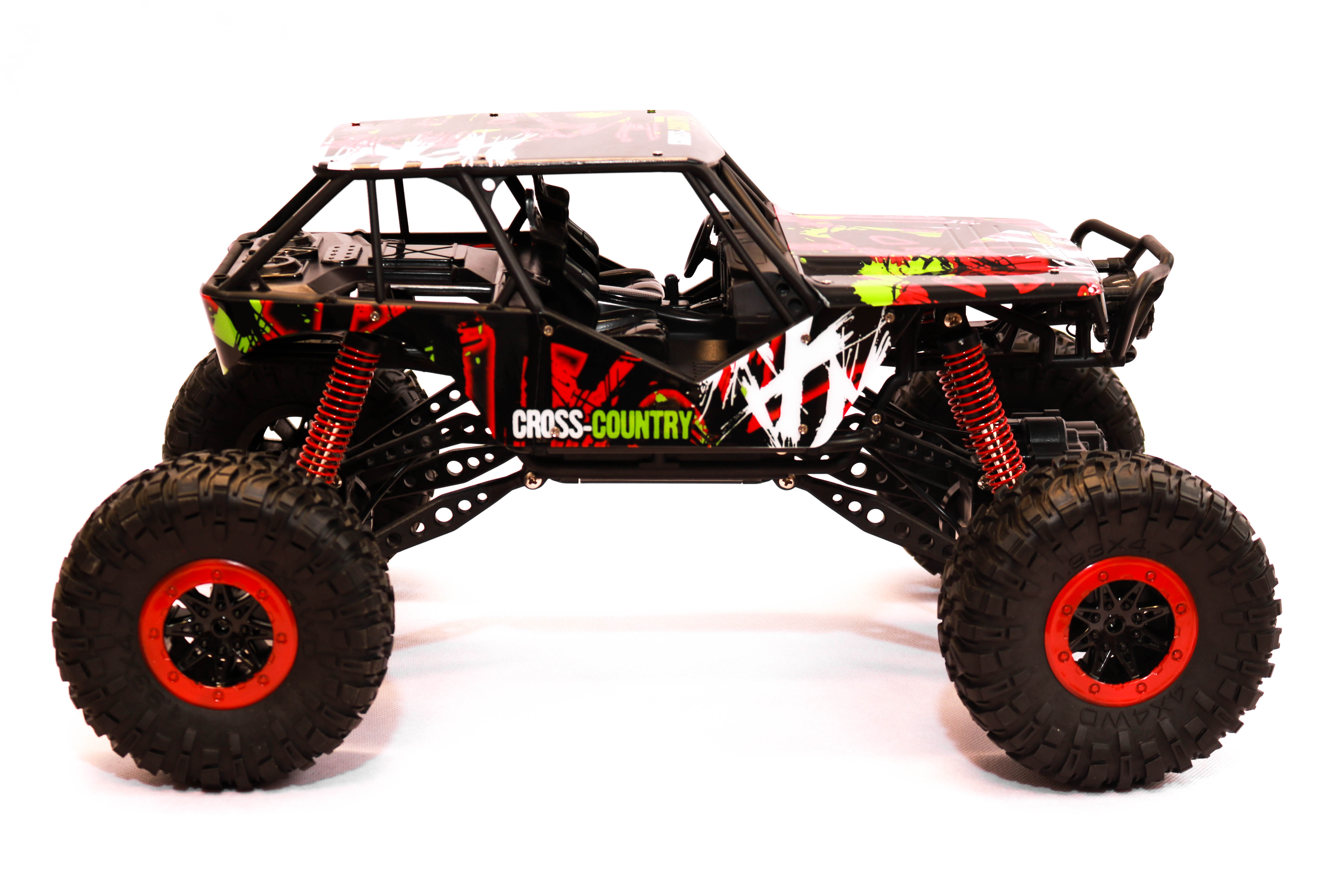 HB RC auto Rock Crawler 2,4GHz 1:10 4x4 červený