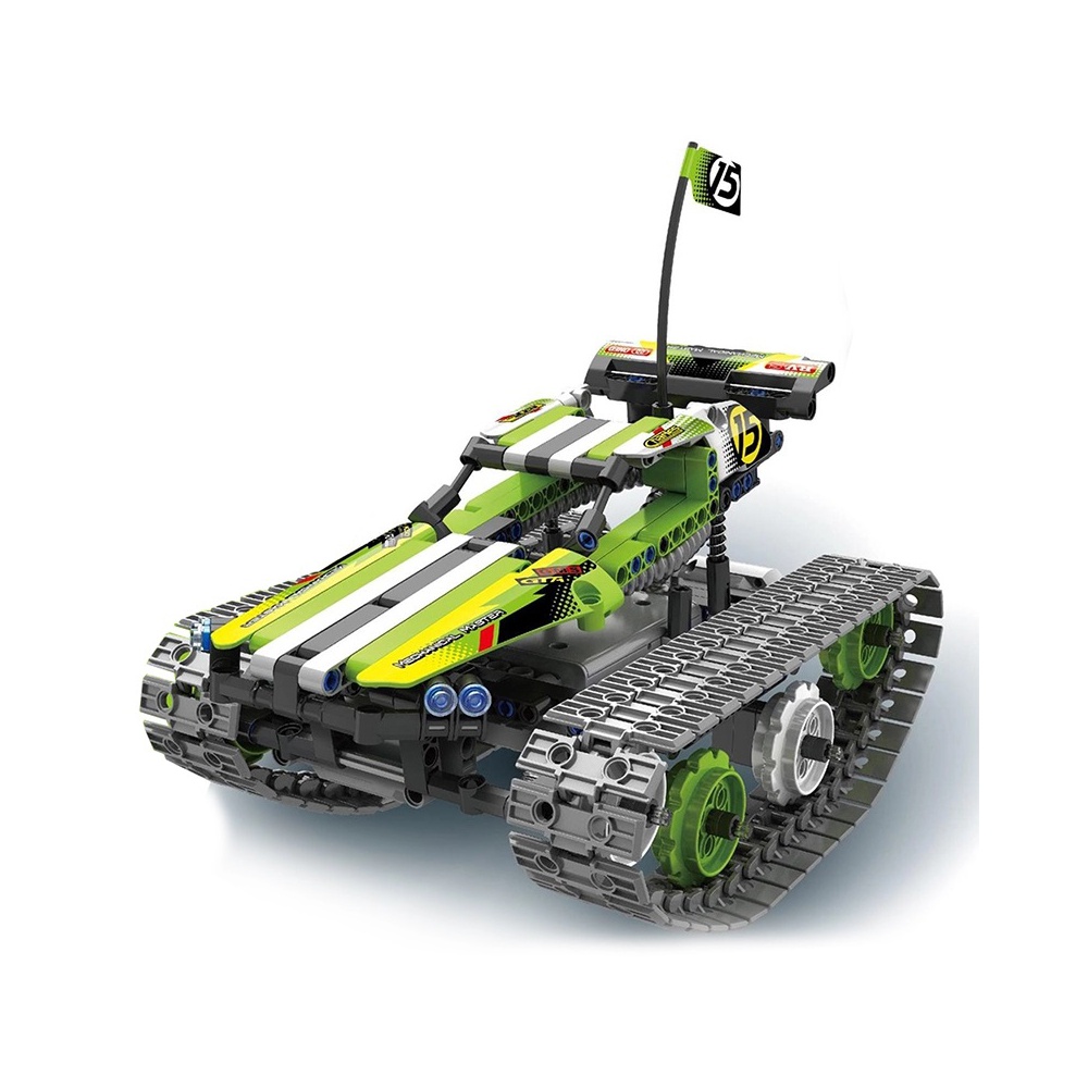 STUNT CAR RC stavebnica 3v1 Mechanical Master 2.4G, auto / robot /  mechanické prevody