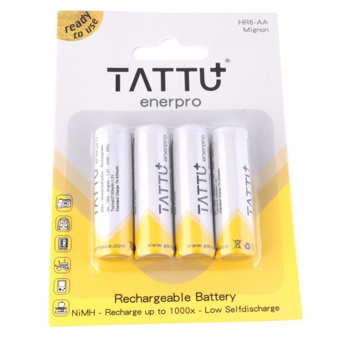 AA 1.2V 2100mAh NiMh (4ks)
