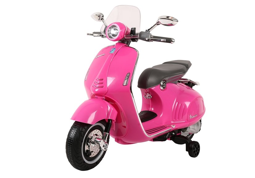 Detský skúter Vespa GTS 300 ružová