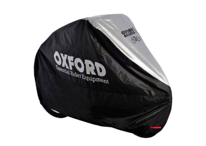 Plachta na bicykel Aquatex Oxford (čierna / strieborná)