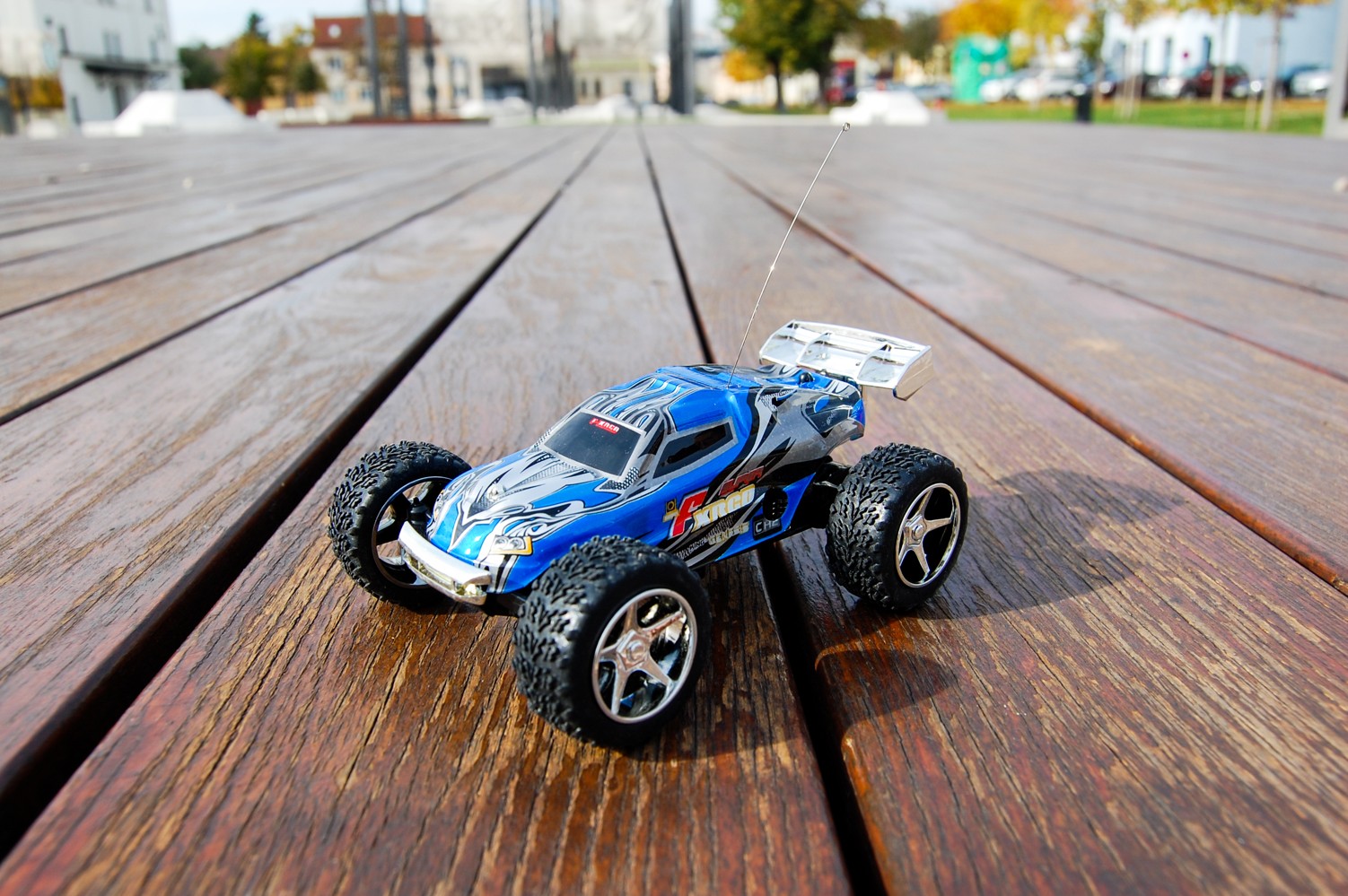 RC System mini auto 1:43 2.4 GHz LiPo baterie modré Farba: Červená