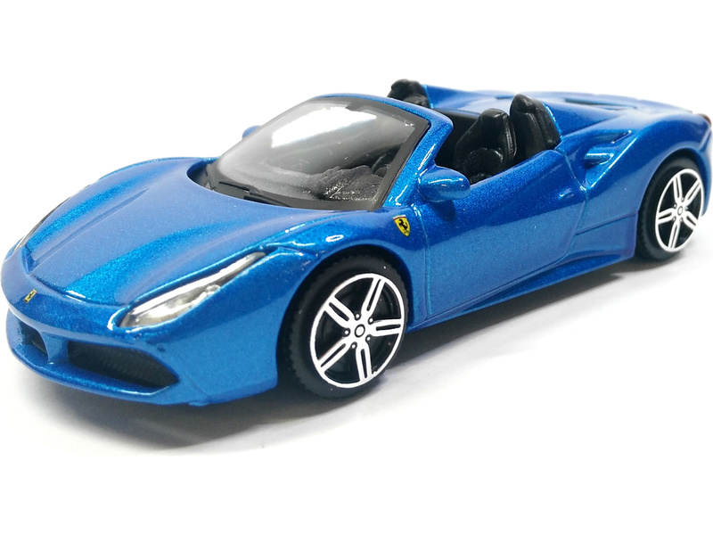 Bburago Ferrari 488 Spider 1:43 červená