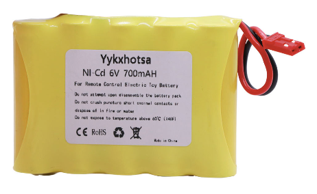 JST Akumulátor 6V 700mah AA NI-CD