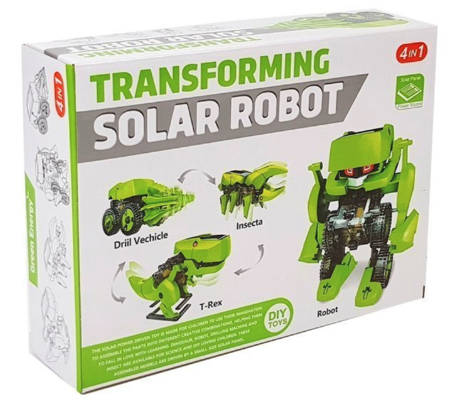 Transformujúci sa solárny Robot