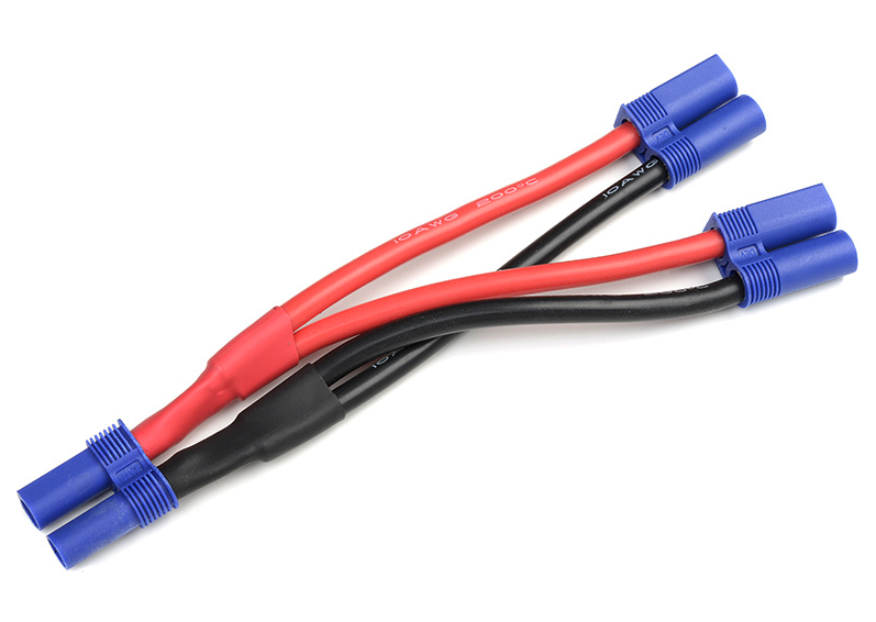 Revtec Kabel Y paralelný EC5 pozlatený 14AWG 12cm