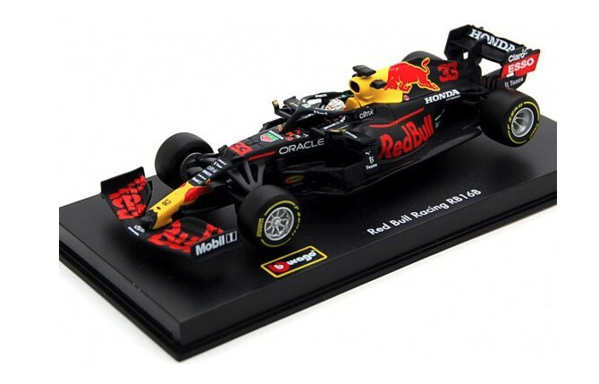 Kovový model formule - Bburago Signature Red Bull Racing RB16B 1:43 #33 Verstapp