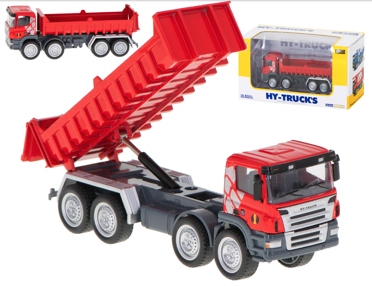 DIE-CAST Kovový model sklápacieho auta 1:50
