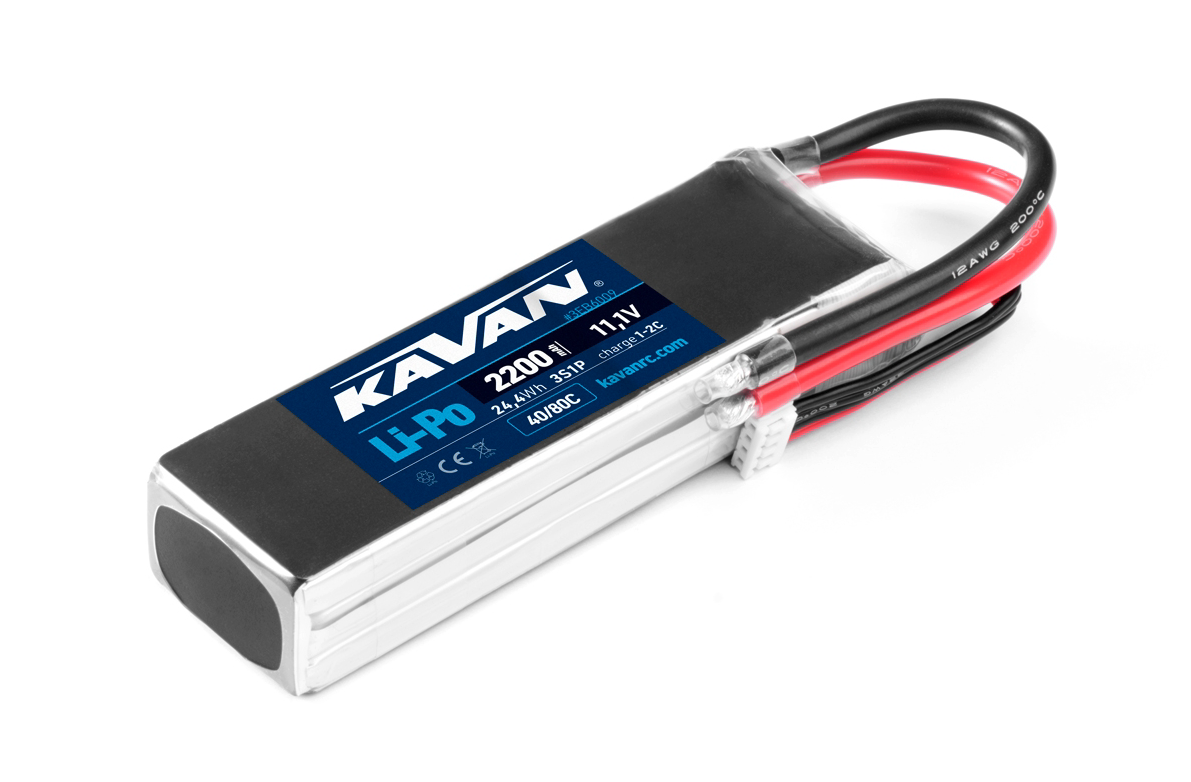 Náhradný akumulátor KAVAN Li-Po 2200mAh/11,1V 40/80C 24,4Wh