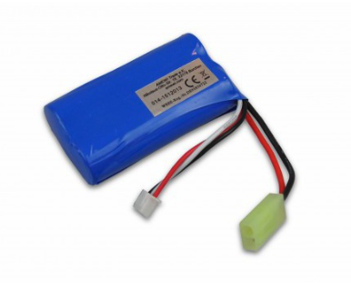 AMEWI Akumulátor 7,4V 1200mAh mini TAMIYA pre pásové vozidlo MILITARY POLICE