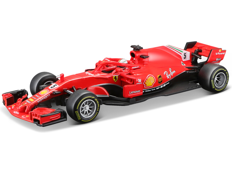 Kovový model formule Bburago Signature Ferrari SF71H 1:43 #5 Vettel