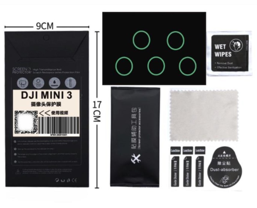 STABLECAM DJI MINI 3 Pro - Ochranná sada pre objektív a senzory