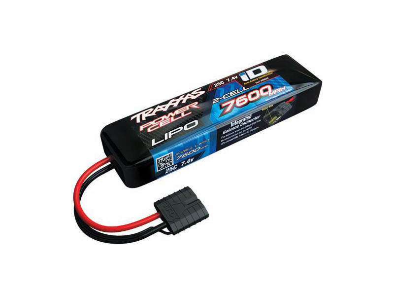 Akumulátor Traxxas LiPo baterie 7.4V 7600mAh 25C iD