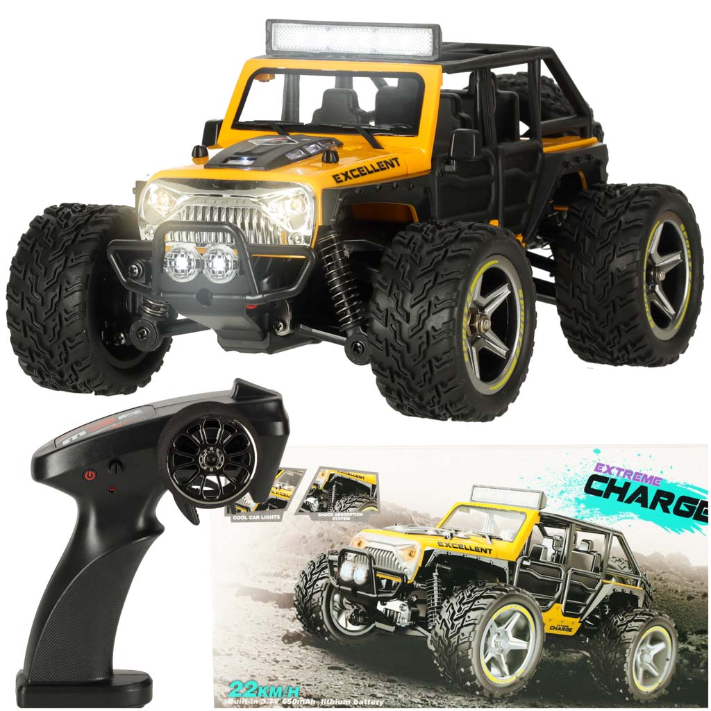 Esun Europe RC offroad 2WD Wrangler LED osvetlenie RTR 1:22