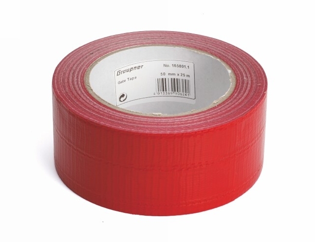Graupner Opravná textilná páska 50mm x 25 m (červená)