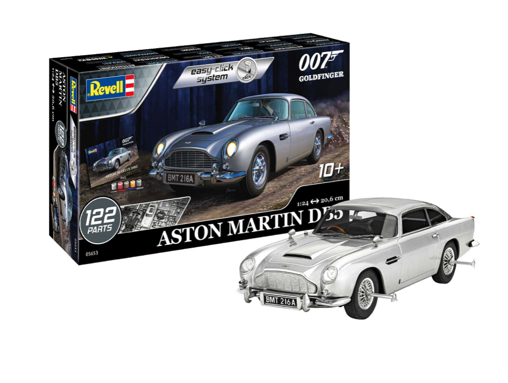 Revell EasyClick ModelSet James Bond 05653 Goldfinger Aston Martin DB5